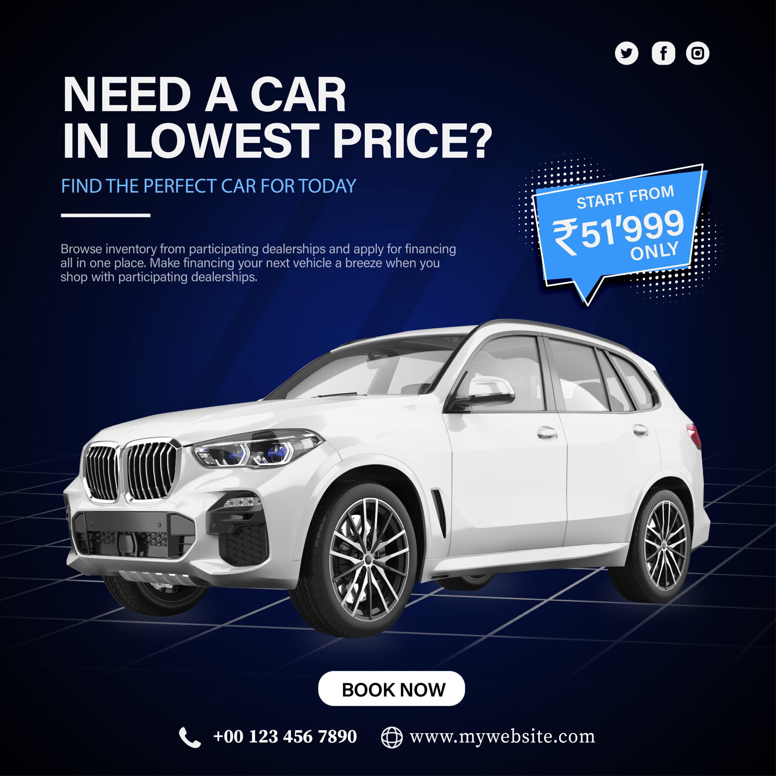 Car Banner Design